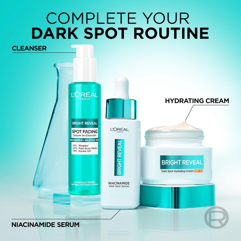 L’Oréal Paris Bright Reveal, Niacinamide + Salicylic Acid, Dark Spot