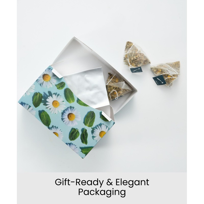 EZR Leaf Mint & Chamomile Herbal Tea 20 Pyramid Tea