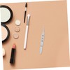 Ipetboom High Precision Men's Eyelid Massage Tweezers Steel Set for