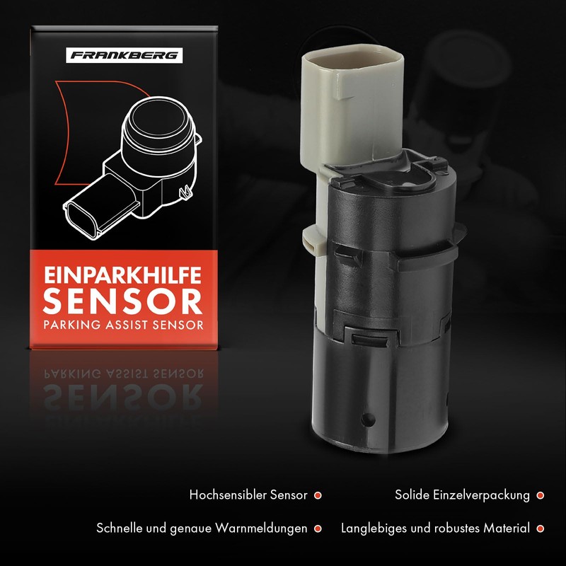 Frankberg Einparkhilfe Einparksensoren PDC Sensoren Rückfahrsensoren Einparkhilfesensor Parking Sensors Ultraschallsensor