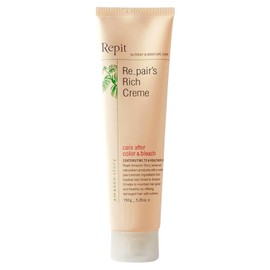 Repit Rich Crème Hair Essence – Repair for Damaged, Colored & Bleached Hair | Post-Color & Bleach Care, Daily Use Leave-In Treatment, 150g | RepitUSA