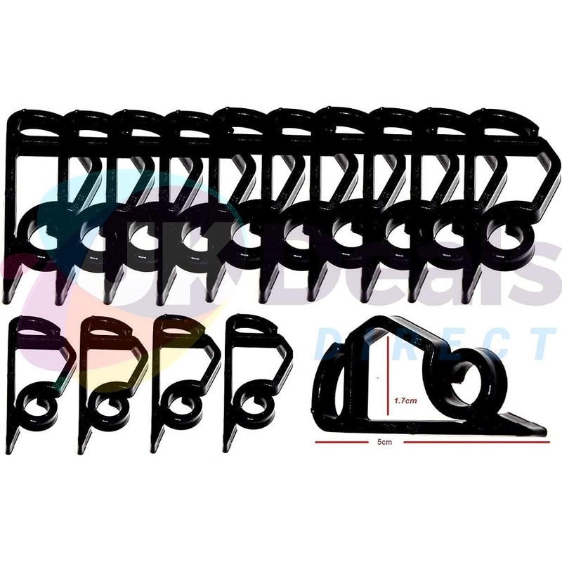 UKDeals Direct Gutter Hooks for Hanging Outdoor Christmas Xmas String
