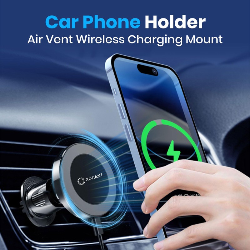 [100% Australian Owned] Raviant Car Phone Holder, for MagSafe Car