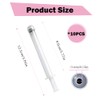10 PCS Disposable Pessary Applicators Comfortable Lube Applicator Portable Lube