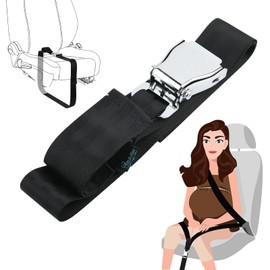 Beautyflier Pregnancy Seat Belt Adjuster Prevent Compression of Abdomen Buffer Adjuster Maternity Seatbelt Seat Cover for Driving Comfortably