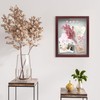ILOT 12"x16" Solid Wood Mahogany Display Shadow Box Frame -