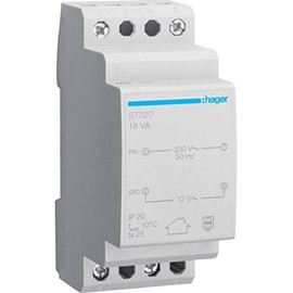 Hager ST320 Sicherheitstransformator 12V 1.5A