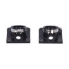 Pair of Carburetor Intake Manifold Boots Rubber Holder Replacement for
