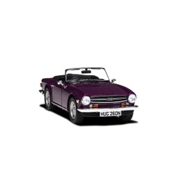 Corgi Triumph TR6 Magenta. Cars. Vanguards, Aubergine,VA14701