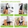 StrongTek Wooden Toddler Step Stool Kitchen Helper - 28" High,