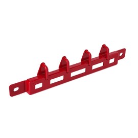 MUTEKI Car Seat Bracket Seat Rail Plus Racing Brace Ride Rail Power Bar (Red)