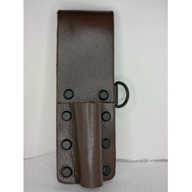 Brown Leather Single Spanner Frog/Pocket/Pouch BBI for Scaffolding Tool Belt