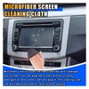Triangle Car Touch Screen Cleaner Cloth, Microfiber Cleaning Pad Car