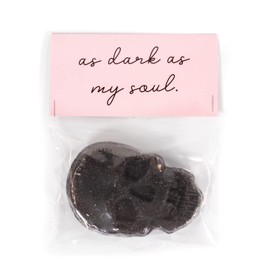 Funny Skull Bath Bomb - 5oz (As Dark As My Soul)