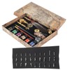 Feather Pen Set European Style British Retro Lacquer Stamp Dipped