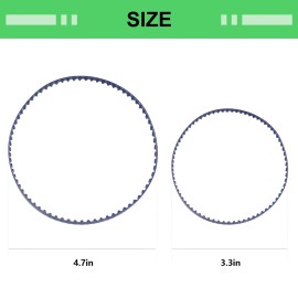 Pmiio 9-100-1017 Belt by PMIIO Replacement Kit Small and Large Belt for Polaris 360...