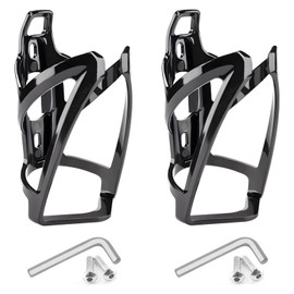 Set of 2 Bicycle Bottle Holders - Robust and Lightweight Drink Holder for Road Bike, MTB & City Bike - Easy to Assemble - Ideal Bicycle Accessory for Safe Drinking on the Go