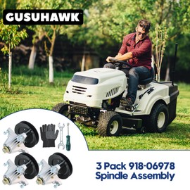 GUSUHAWK 3 Pack Greased 918-06978 Spindle Assembly Replace Cub Cadet 918-06978, 618-06978 for Cub Cadet Ultima ZT1 54, ZT2 54, RZT L54, RZT LX54, RZT S54, RZT SX54, XT1 GT54, XT1 ST54, XT2 GX54 Mowers