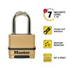 Master Lock Gold Outdoor Combination Lock, Heavy Duty Weather Resistant