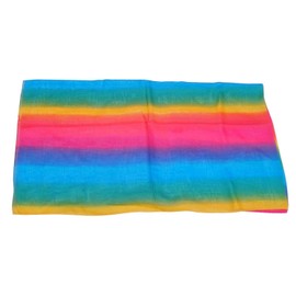 1 Piece Chiffon Scarf, Colorful Silk Scarf, Thin Scarf, Women'S Scarf, Multifunctional Scarf, Elegant Shawl, Clothing Accessories