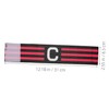 GRIRIW 2pcs Soccer Captain Armband Comfortable Breathable Team Leader Bands