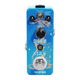 Stax Distortion Guitar Pedal,Suitable For Solo Playing,Electric Guitar Accessories,Natural/Tight/Classic Modes