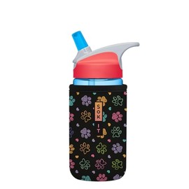 Sok It Botl Sok Water Bottle Sleeve Insulated Neoprene Cover (Furry Footprints, Fits 12oz Nalgene)