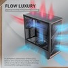 Antec Flux Wood, 5 x PWM Fans Included, High-Airflow Front