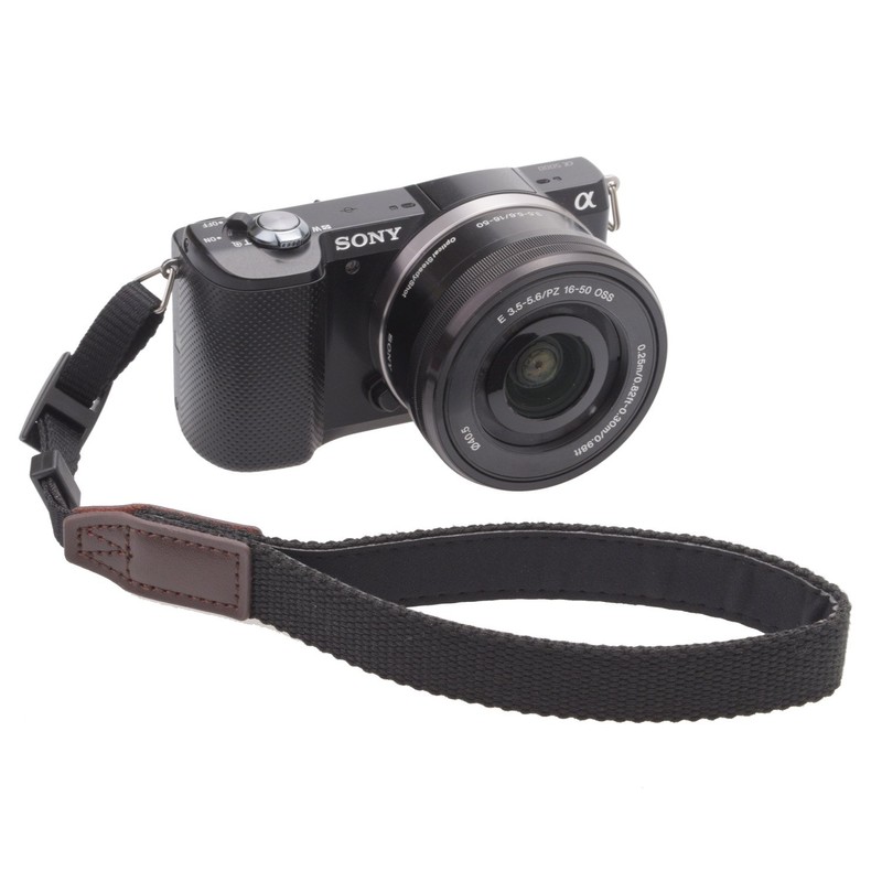 ETSUMI ハンドストラップ アクション 一眼レフ用 ブラック E-6711