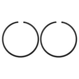 M METERXITY 2-Pack Piston Ring Set 33mm x 1.5mm Standard Piston Ring Piston Rings Electric Saw Replaces for Chainsaw Replacement Parts [Black]