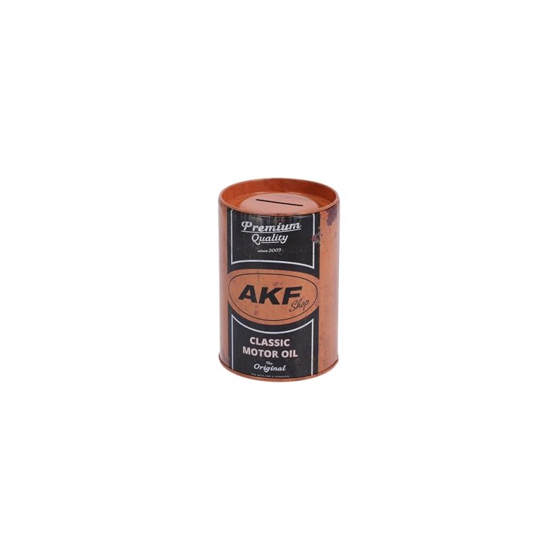 AKF Shop Classic Motor Oil Money Box The Original