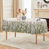 Horaldaily Spring Summer Tablecloth 60x84 Inch Oval, Wild Flowers Floral