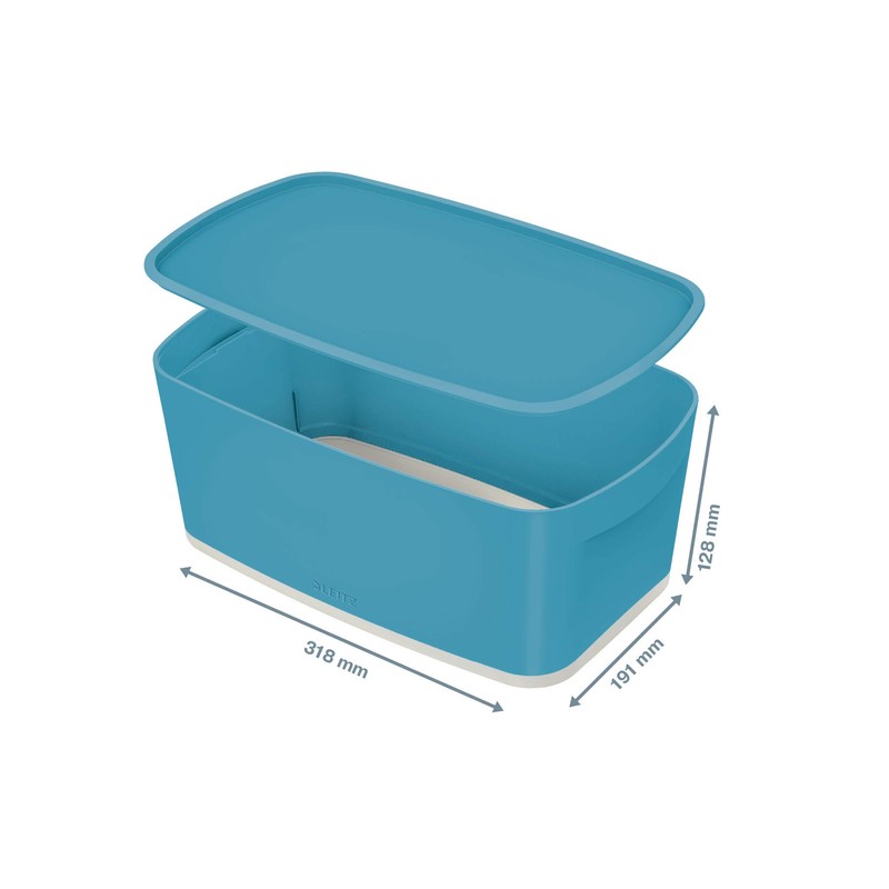 Leitz MyBox 52630061 Soft Blue Cosy Series Small Storage Box