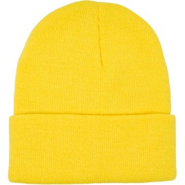 StyleBreaker 04024029 Unisex Warm Knitted Beanie Fine Knit Double Knitted Winter Hat -