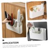 ABOOFAN 1Set Hanging Shower Basket Wall Mounted Sundry Container for