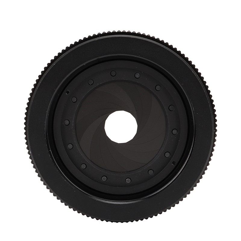 Microscope Aperture Manual Adjustable 1.5‑26mm M42 Lens Optical Diaphragm for