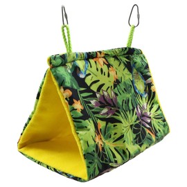 Sarini Bird Hammock Hanging Tent - Cozy Nest for Small Pets, Ideal for Parrots, Budgies, Mynas, Pigeons, Lovebirds - Comfortable Perch and Plaything for Bird Cages