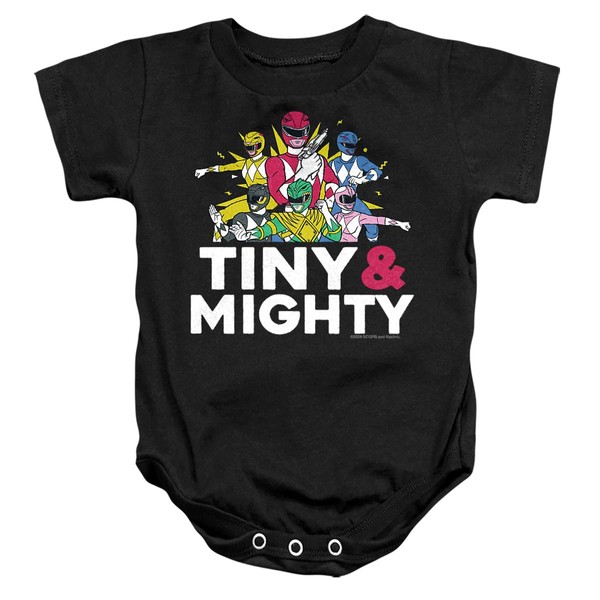 Popfunk Power Rangers Tiny and Mighty Unisex Infant Snap Suit