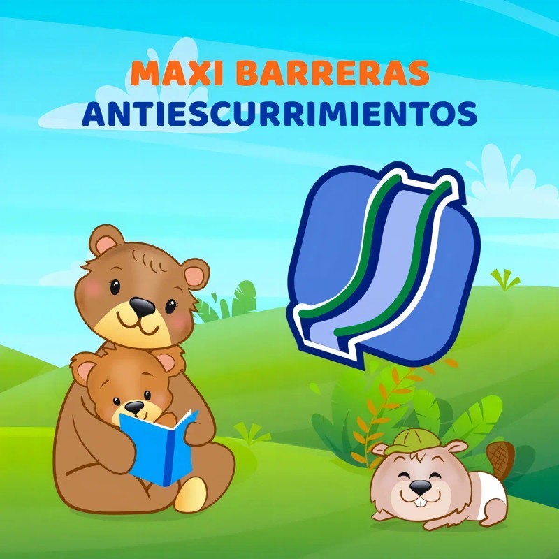 Pañales Chicolastic Etapa 3 Unisex 40 Piezas