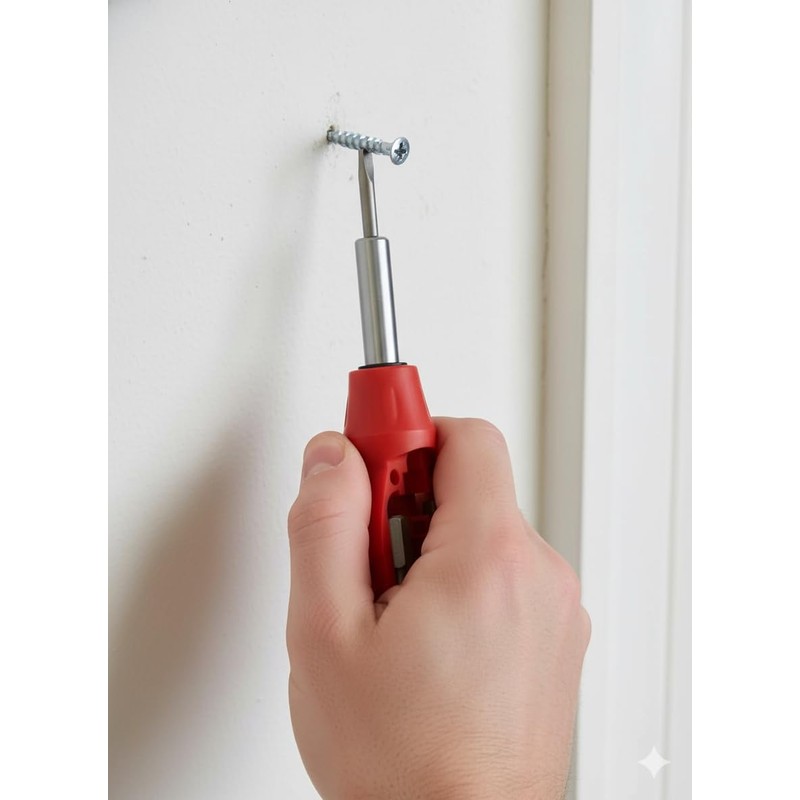 Screwdriver 5-in-1 Multi-Bit Set – Compact Portable Hand Tool with