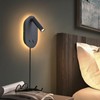Wall Lamp Plug in Hardwired 2 in 1 Wall Sconces,