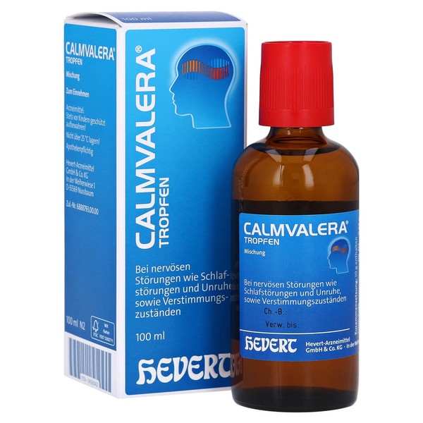 Calmvalera Drops Hevert, 100 ml Solution