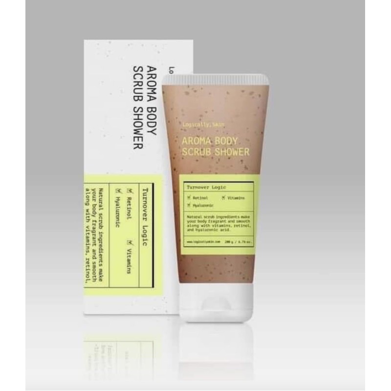 Logically, Skin Aroma Body Scrub Shower, 7.01 fl oz, 210ml