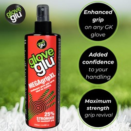 gloveglu MEGAgrip Goalkeeper Glove Grip Spray (250ml (8.45fl oz))