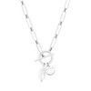 Tamaris Necklace, Stainless Steel, Glass Pearl