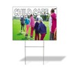 Fastasticdeals Weatherproof Yard Sign Child Care E Outdoor Advertising Printing