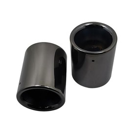 Mazda Muffler Cutter CX-5 CX-4 CX-30 CX-8 CX-50 CX-9 Compatible 2-Piece Set Black Chrome