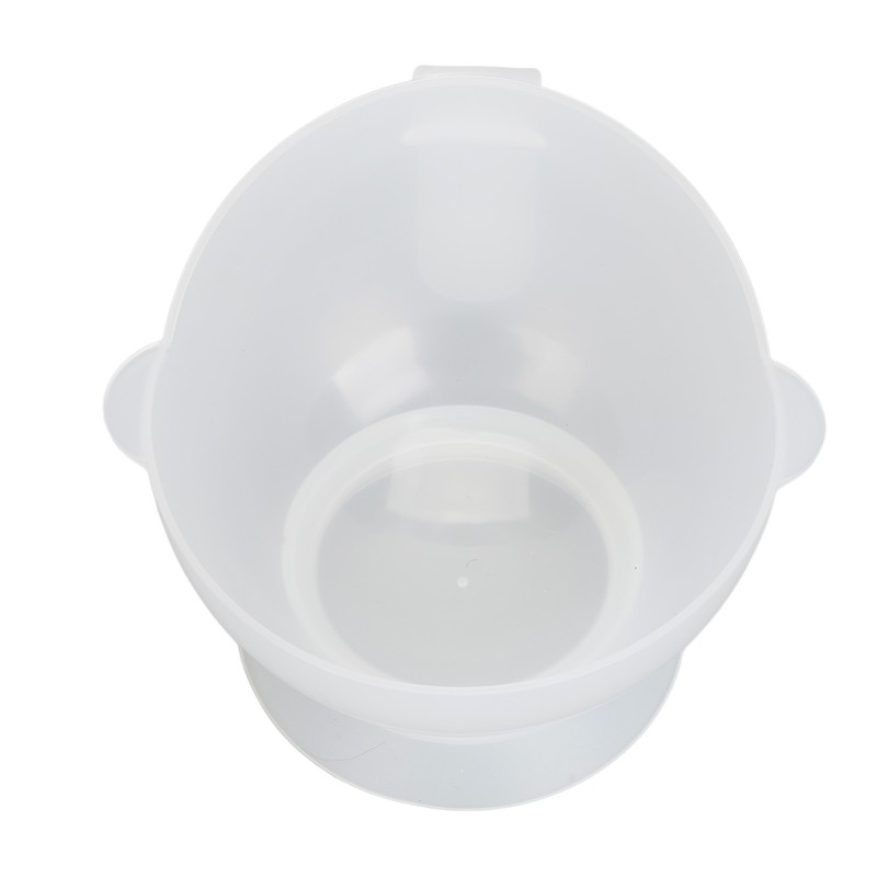 Spill Proof Scoop Bowl with Suction Base Adaptive Self Feeding
