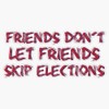 LAD Studio November Election Sticker Bumper Sticker Vinyl Decal 5""