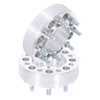wellstorehere 2Pcs 2" 8x6.5 Hub Centric Wheel Spacers 9/16"x18 For